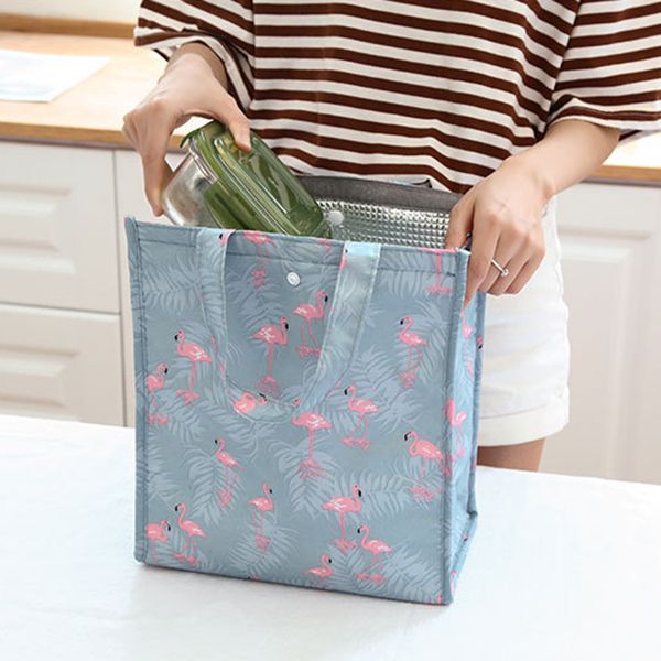 Korean Insulated Lunch Box Bag - Image 4