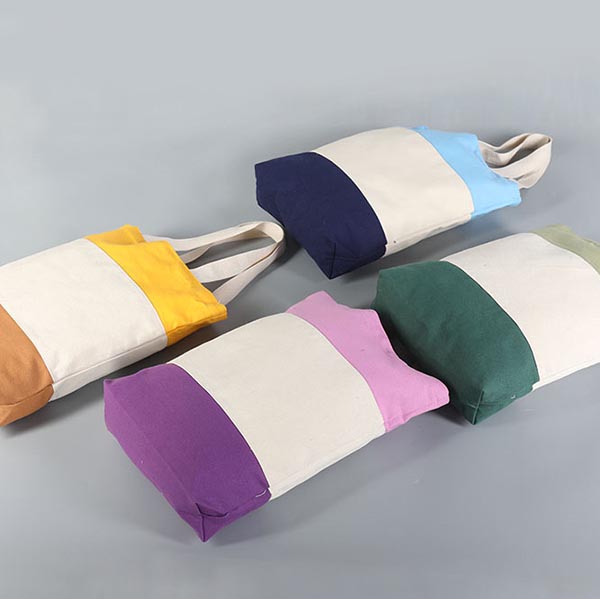 Tri-Color Canvas Tote - Image 5