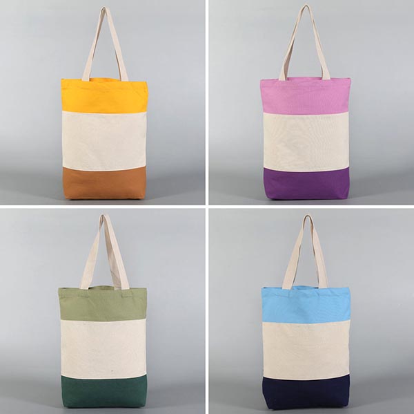Tri-Color Canvas Tote - Image 6