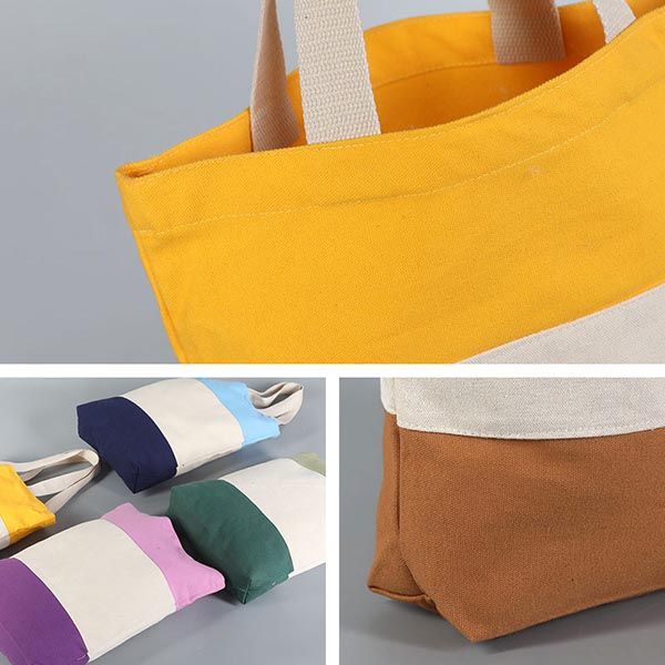 Tri-Color Canvas Tote - Image 7