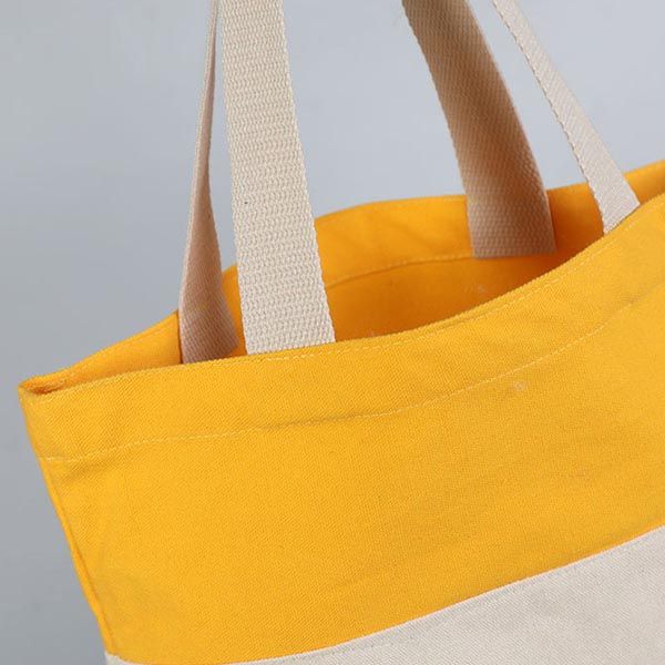 Tri-Color Canvas Tote - Image 9
