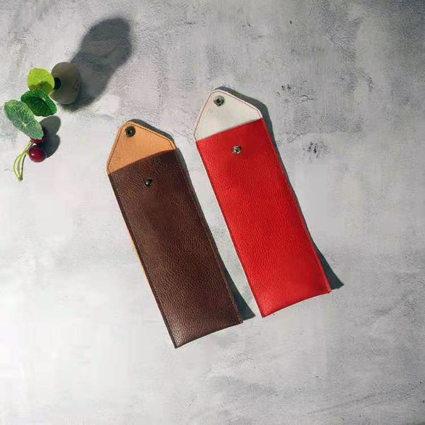 Leather Cutlery Pouch - Image 5