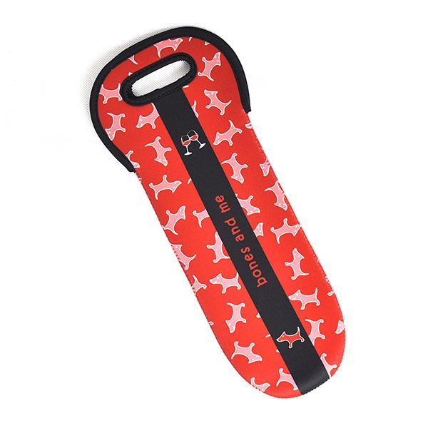 Neoprene Wine Bottle Bag - Image 3
