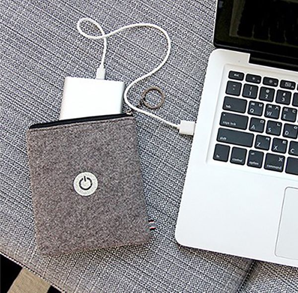 Zippered Felt Pouch - Image 3