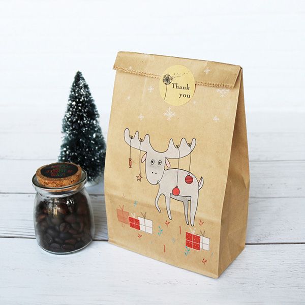 Kraft Paper Food Bag - Image 3
