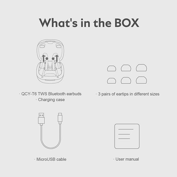 QCY Earhook Wireless Earphones - Image 10