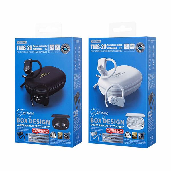 Custom Remax Earhook Bluetooth Earphones - Image 8