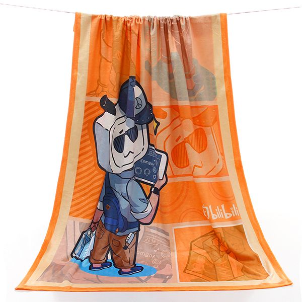 Color-Printed Cotton Towel