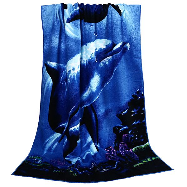 Color-Printed Cotton Towel - Image 2