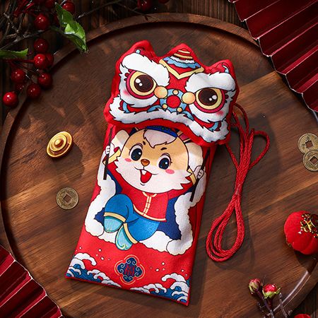 Red Packets Crossbody Bag - Image 5