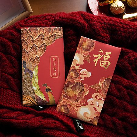 Innovative Gold Foil Red Packets - Image 2