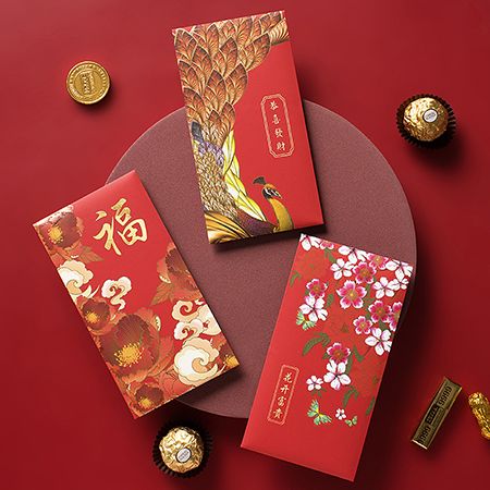 Innovative Gold Foil Red Packets - Image 3