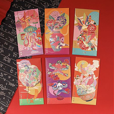 Embossed Gold Foil Red Packet - Image 6