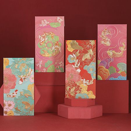 Embossed Gold Foil Red Packet - Image 9