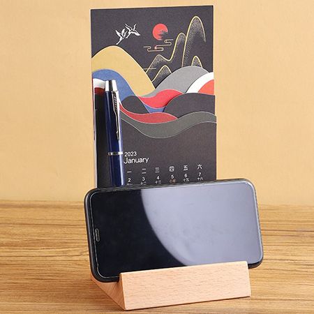 Wooden Base Card Calendar - Image 2