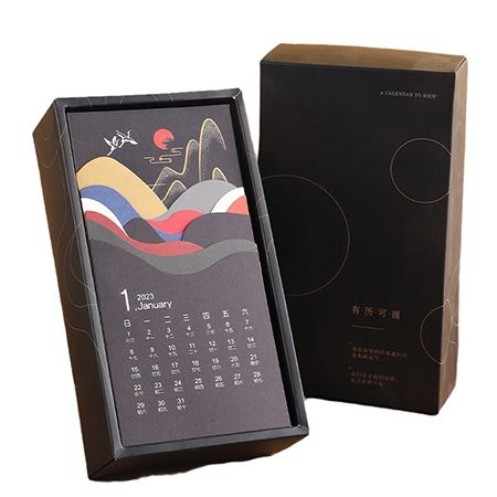 Wooden Base Card Calendar - Image 4