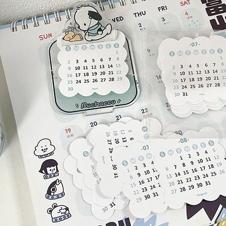 Acrylic Clip Desk Calendar - Image 2