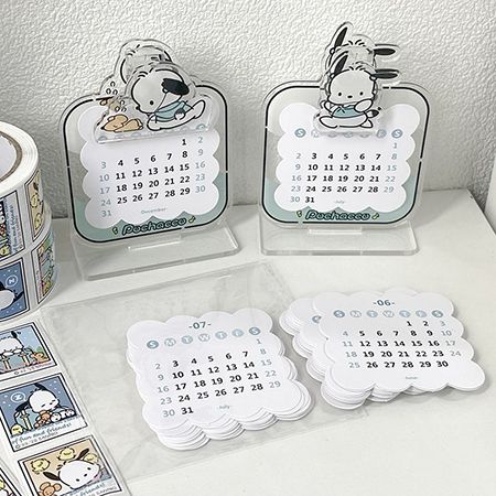 Acrylic Clip Desk Calendar - Image 3