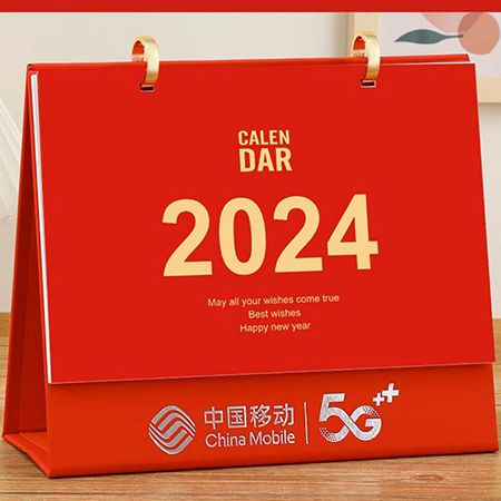 Metal Binding Desk Calendar - Image 2