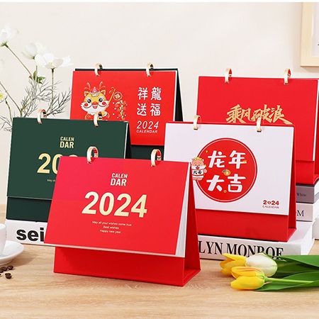 Metal Binding Desk Calendar - Image 4