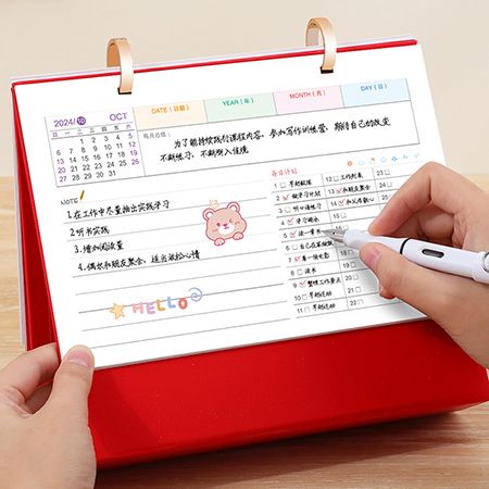 Metal Binding Desk Calendar - Image 5