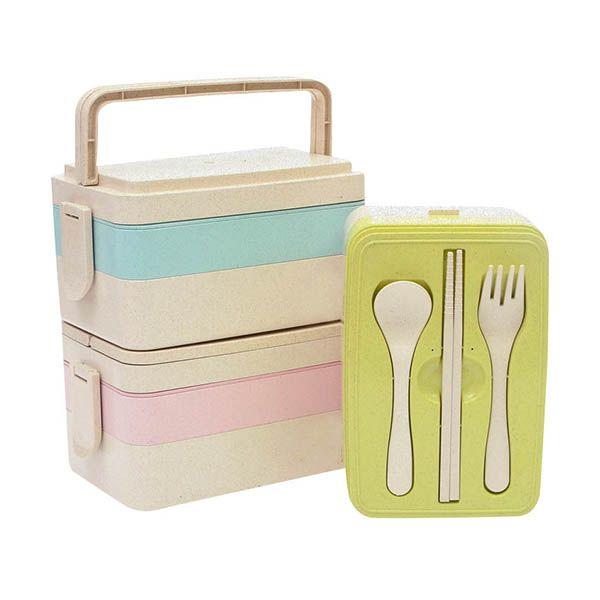 Eco Three-Tier Lunch Box