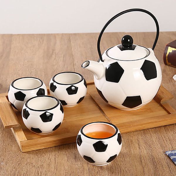 Football Ceramic Tea Set