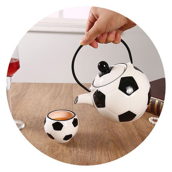 Football Ceramic Tea Set - Image 5