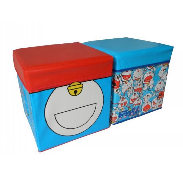 Folding Storage Box Chair - Image 2