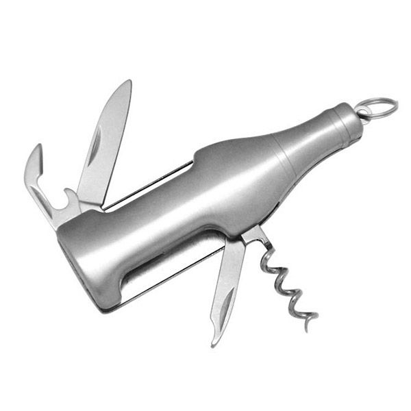 4-in-1 Bottle-Shaped Keychain