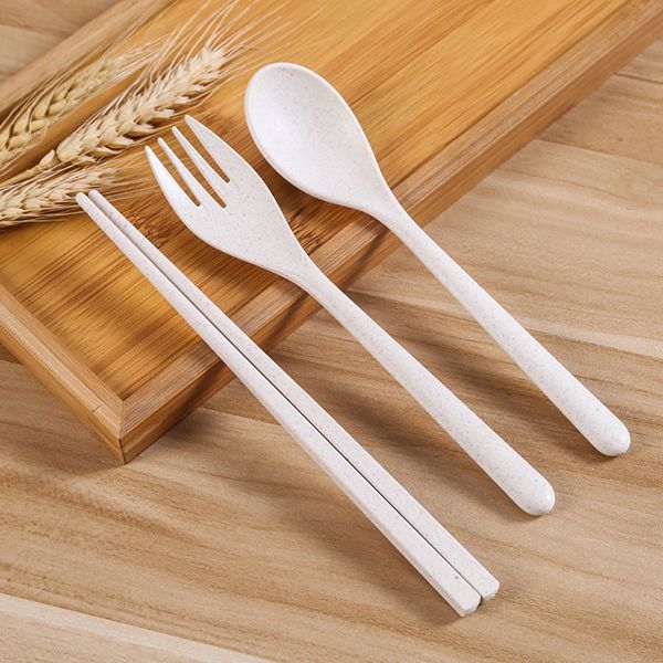Wheat Straw Cutlery Set - Image 4