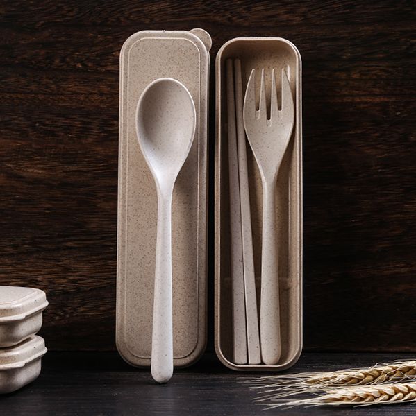 Wheat Straw Cutlery Set - Image 8