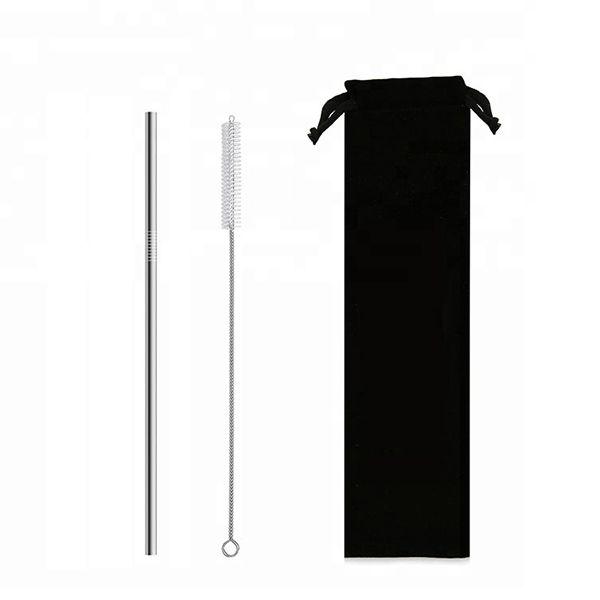 Eco Stainless Steel Straw Set - Image 2