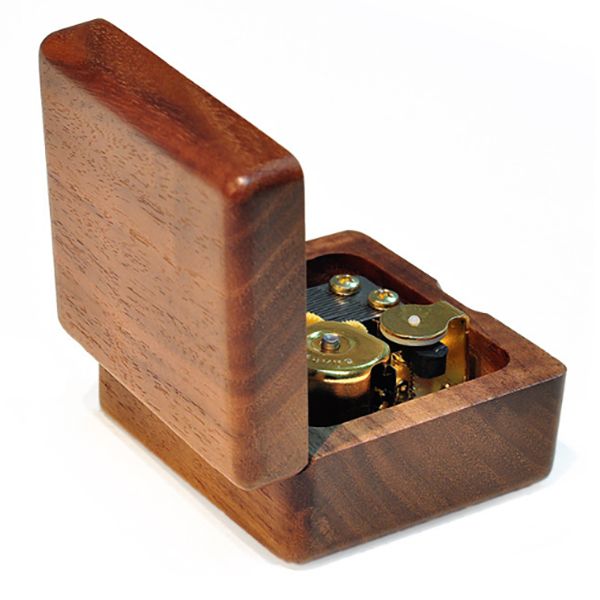 Wooden Vintage Music Box - Image 2