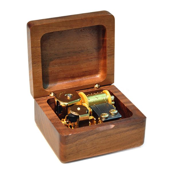 Wooden Vintage Music Box - Image 4