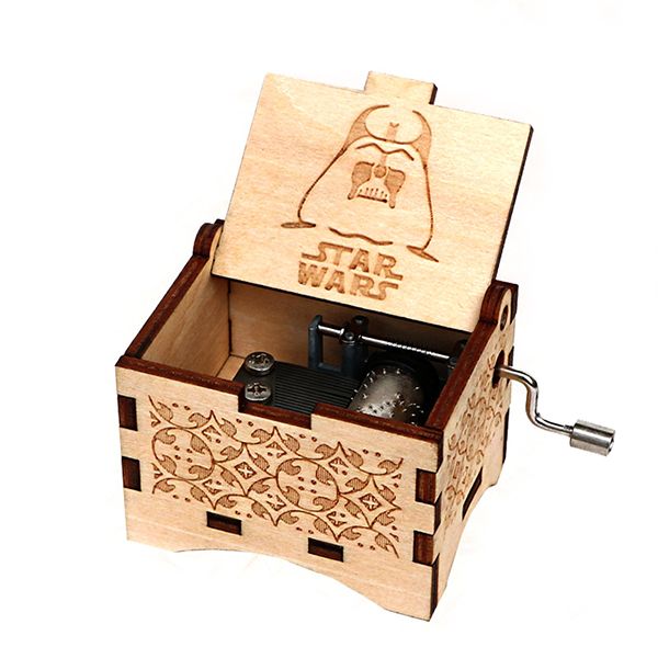 Wooden Vintage Music Box - Image 5