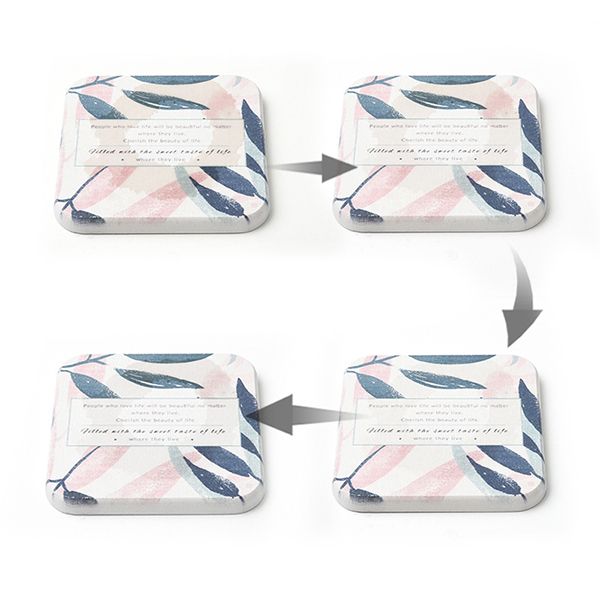 Full-Color Diatomaceous Earth Coasters - Image 7