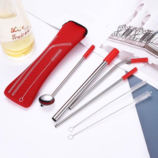 Stainless Steel Straw Set