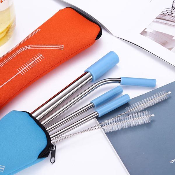 Stainless Steel Straw Set - Image 2
