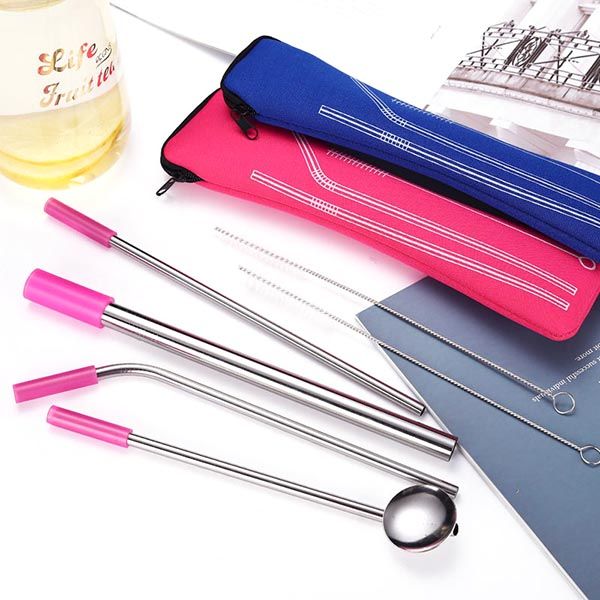 Stainless Steel Straw Set - Image 3