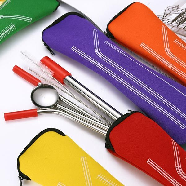 Stainless Steel Straw Set - Image 6