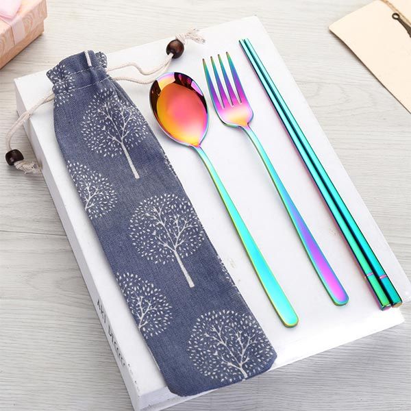 On-the-Go Cutlery Set