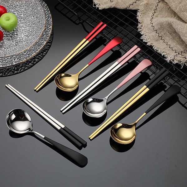 Portable Stainless Steel Utensil Set - Image 3