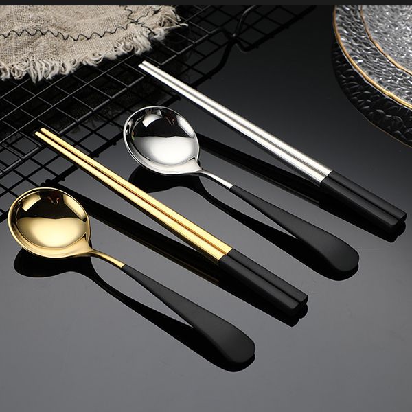 Portable Stainless Steel Utensil Set - Image 4