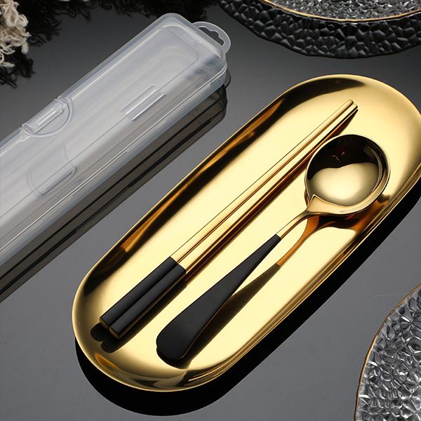 Portable Stainless Steel Utensil Set - Image 5
