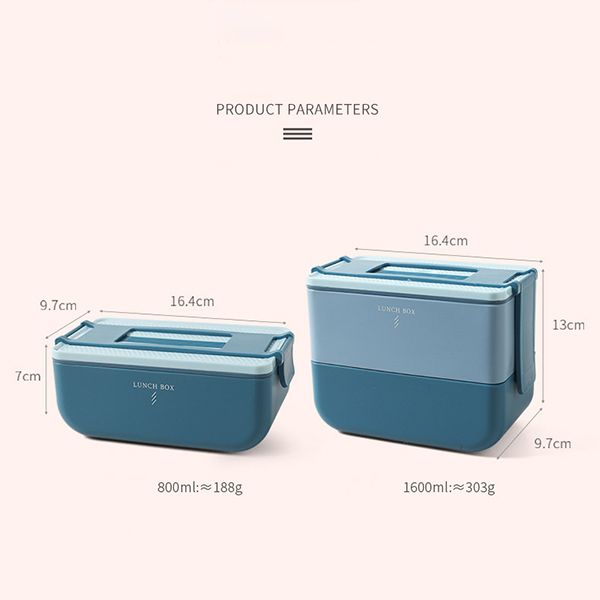 Japanese Double-Layer Bento Box - Image 10