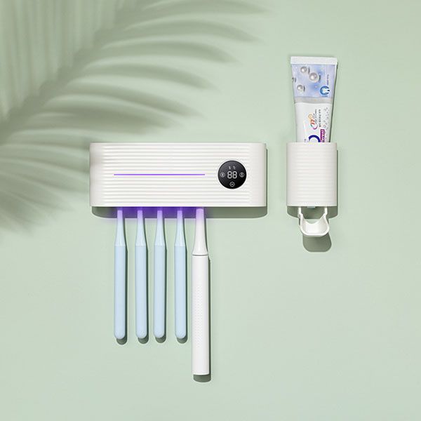 UV Toothbrush Sanitizer Holder