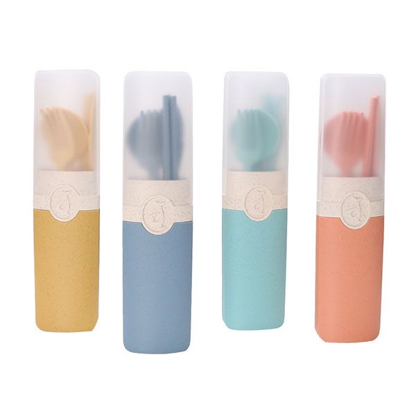 Morandi Wheat Straw Utensil Set - Image 4