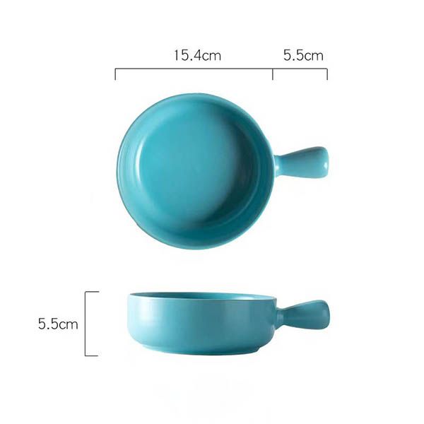 Ceramic Baking Bowl with Handle - Image 7