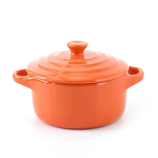 Ceramic Bowl with Lid and Handles - Image 9